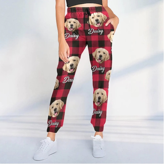 Trackpants Custom Cheetah Leopard Print Double Waist Distressed Acid Wash Wide Leg Flared Sweat Jogger Pant Baggy Sweatpants Men