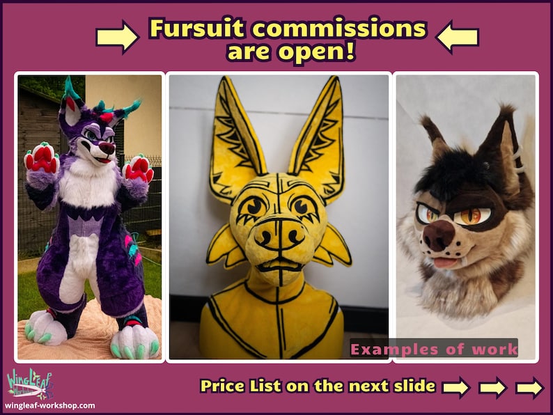 Quotes - Fursuit Commission Quotes, Valuation, Partial, Head, Fullbody ...