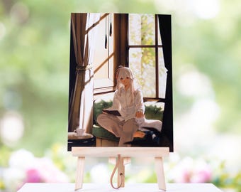 Genshin Impact - Kaedehara Kazuha Long Hair Morning Art Print