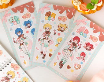 Ensemble Stars!! - Switch Chocolatic After School Valentine Sticker Sheets