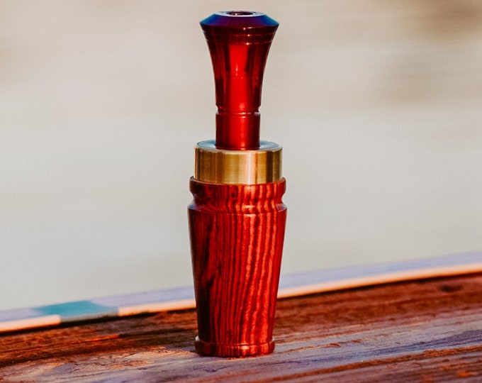 Featured listing image: Bocote Wood Mallard Duck Call 2