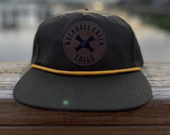 Hunter Green with Yellow Rope BHC Snapback Hat