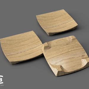 Wooden bowl - 3D model for manufacture on a CNC machine