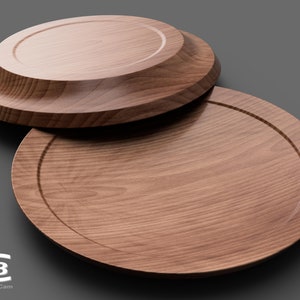 Wooden bowl - 3D model for manufacture on a CNC machine