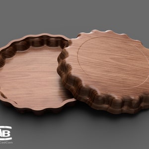 Bottle cap - 3D model for manufacture on a CNC machine