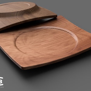 Wooden bowl - 3D model for manufacture on a CNC machine