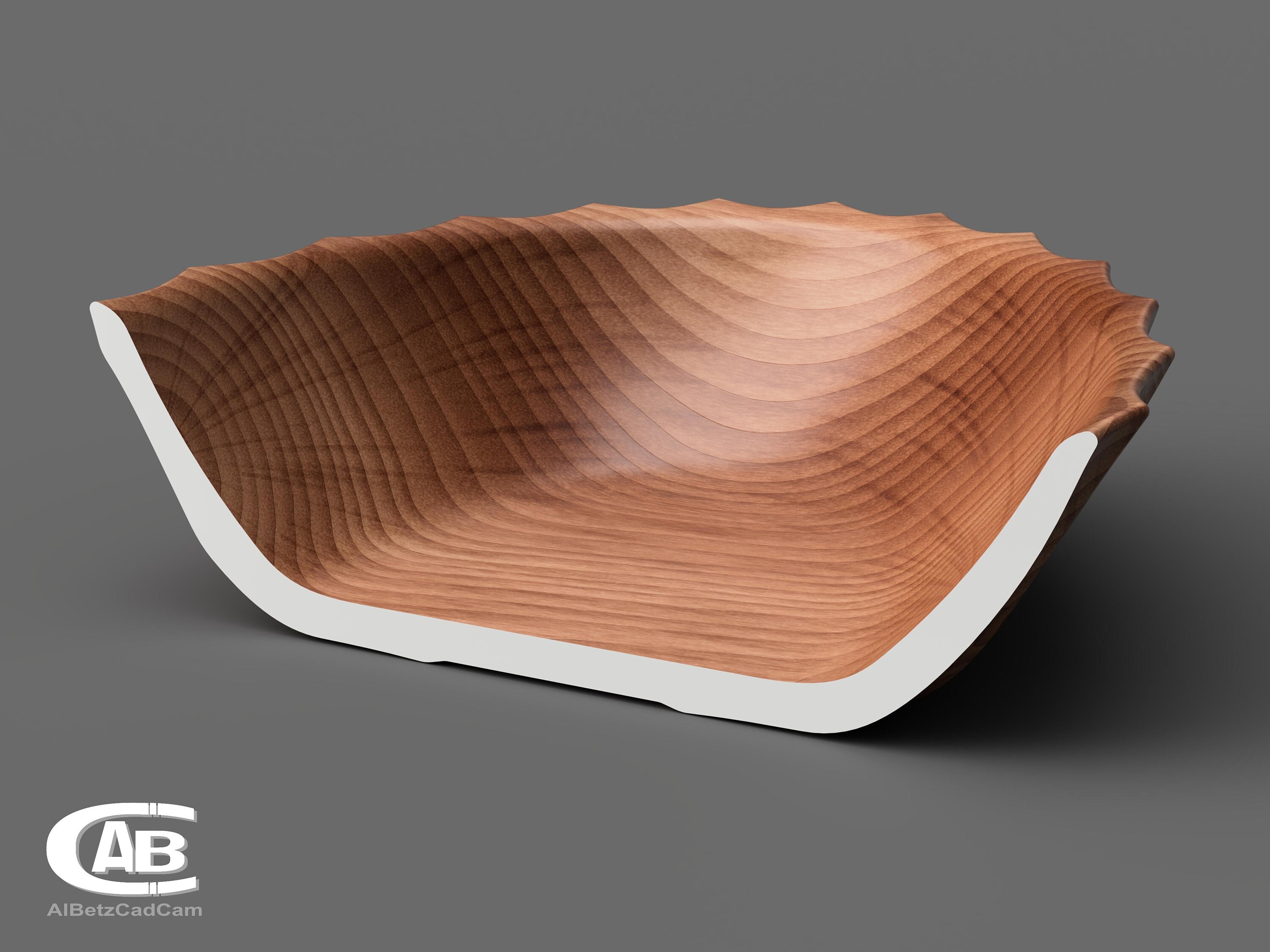 3D Model Wooden Shell Bowl – CNC STL File for Decorative Bowl - Etsy