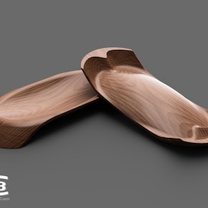Wooden bowl - 3D model for manufacture on a CNC machine