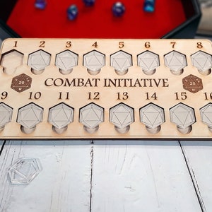 Initiative Tracker 16 Tabletop for D&D and Other Tabletop RPG Games image 2