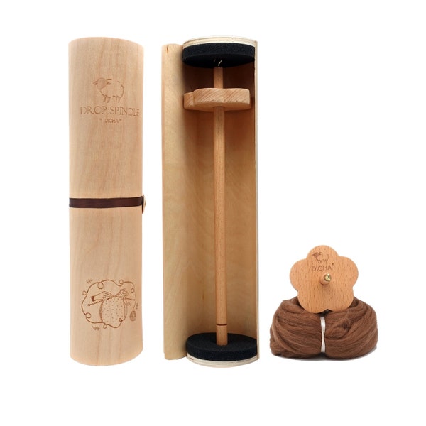 Wooden Spindle Etsy