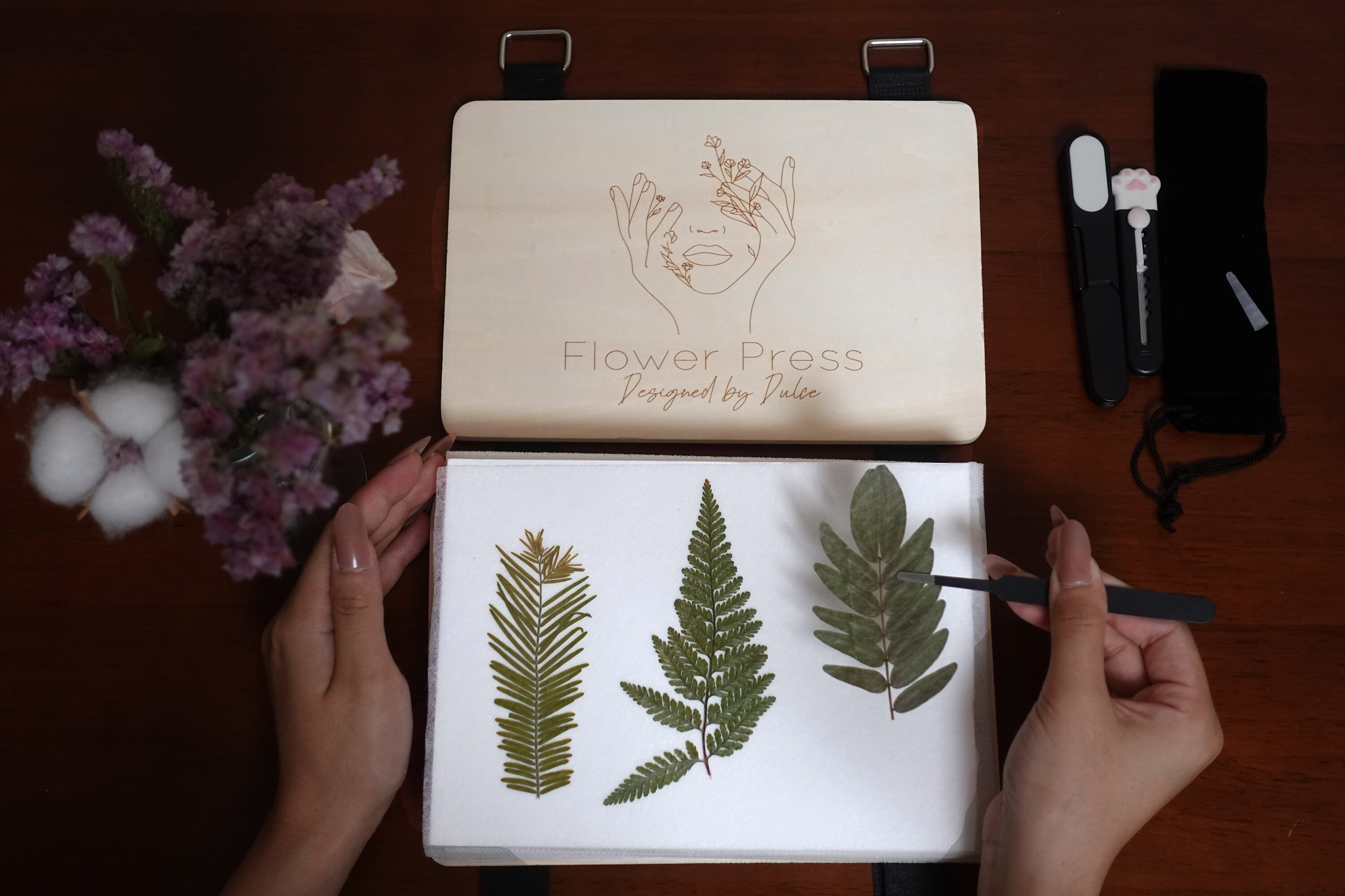 Microwave Flower Press Kit Leaf Press Plant Press 6 Etsy