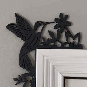 Bird Trim Corners|Hummingbird|Cardinal|Finch|Parrot|Flamingo|Window or Door Trim