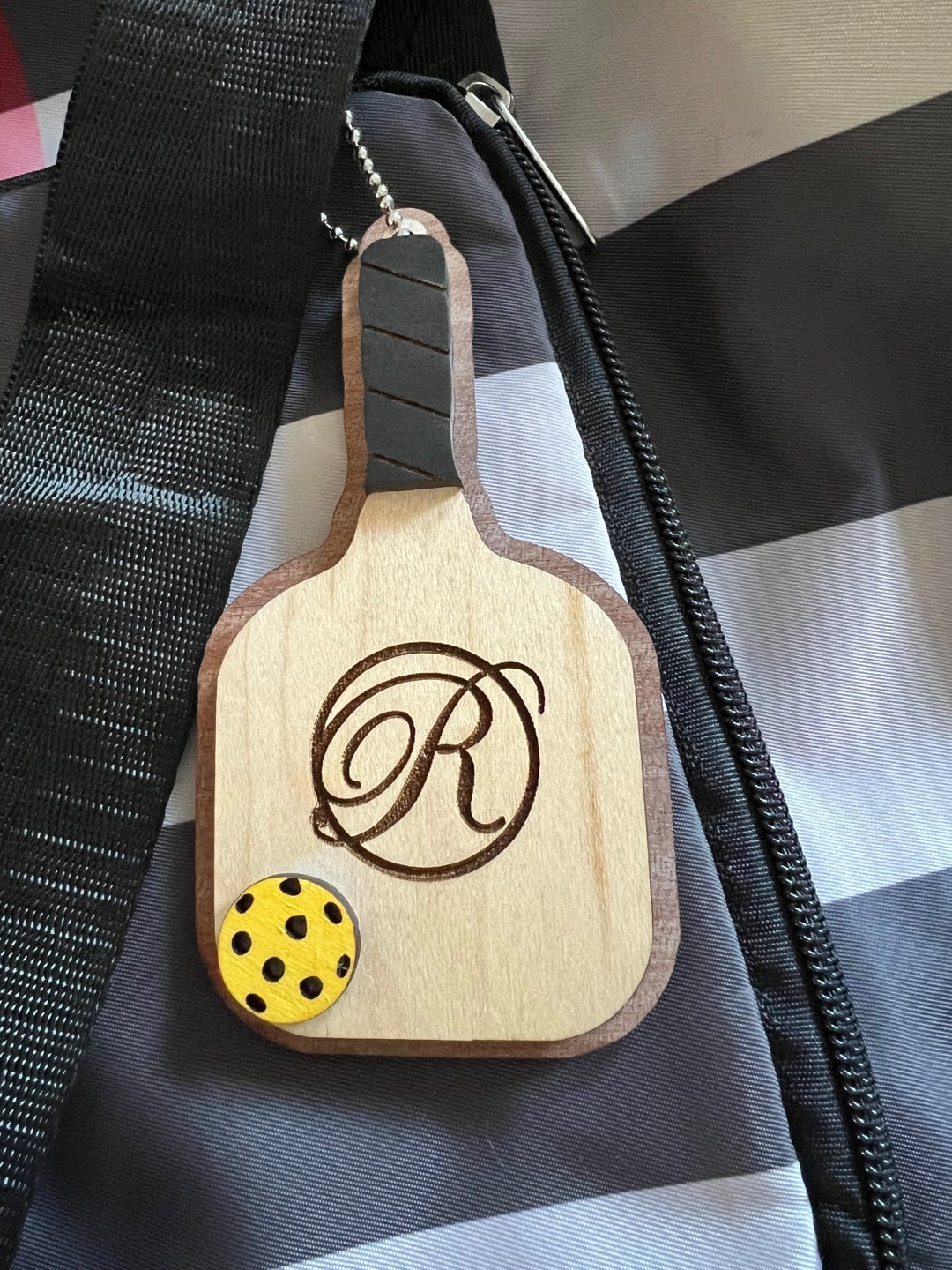 Pickleball Bag Tag Ornament Tag Purse Team Sports Etsy
