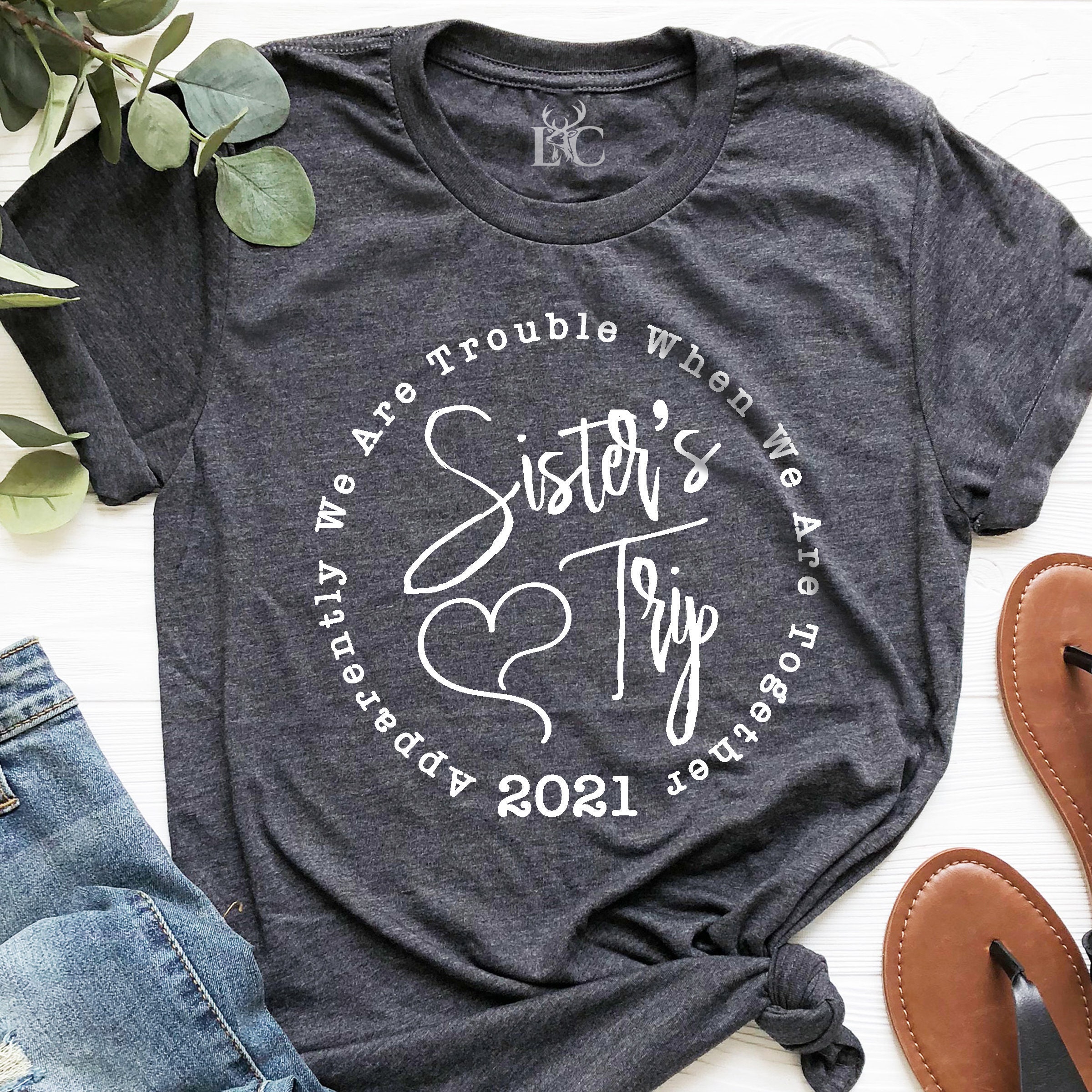 Sister Trip Shirts 2021 Vacation Tshirt Matching Girls Etsy