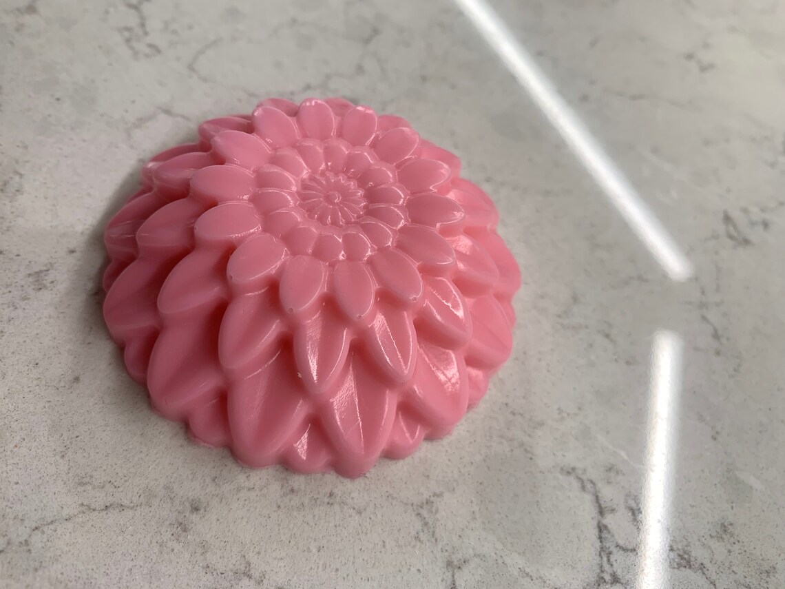 Customizable Pink Flower Soap Etsy