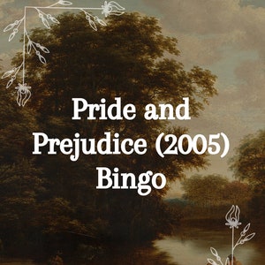 Orgueils et préjugés (2005) Bingo PDF