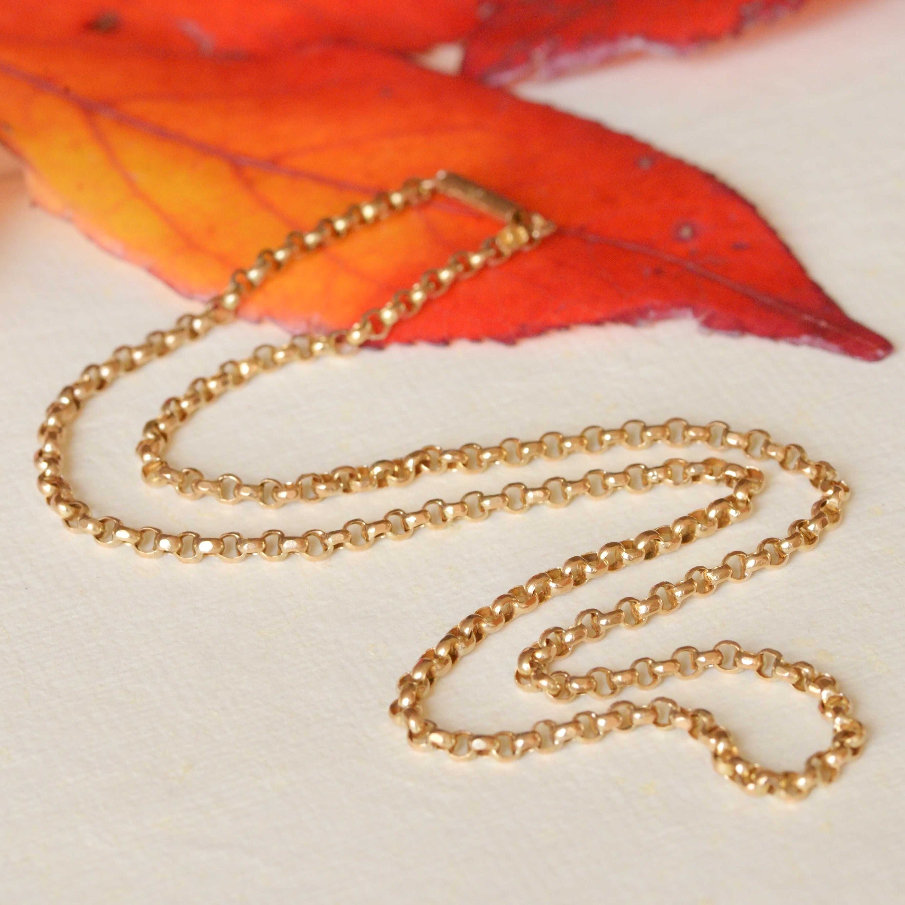 Antique Gold Chain - Etsy Australia