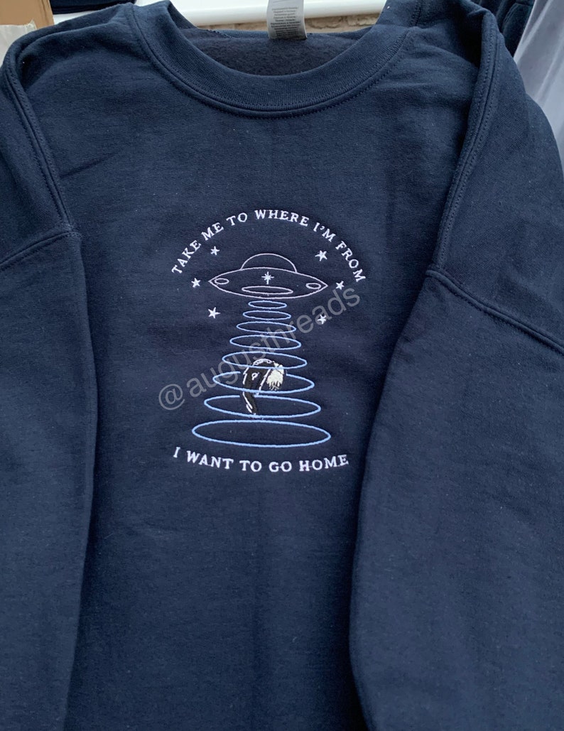 phoebe bridgers chinese satellite inspired embroidered sweatshirt / hoodie / tshirt / tote bag 