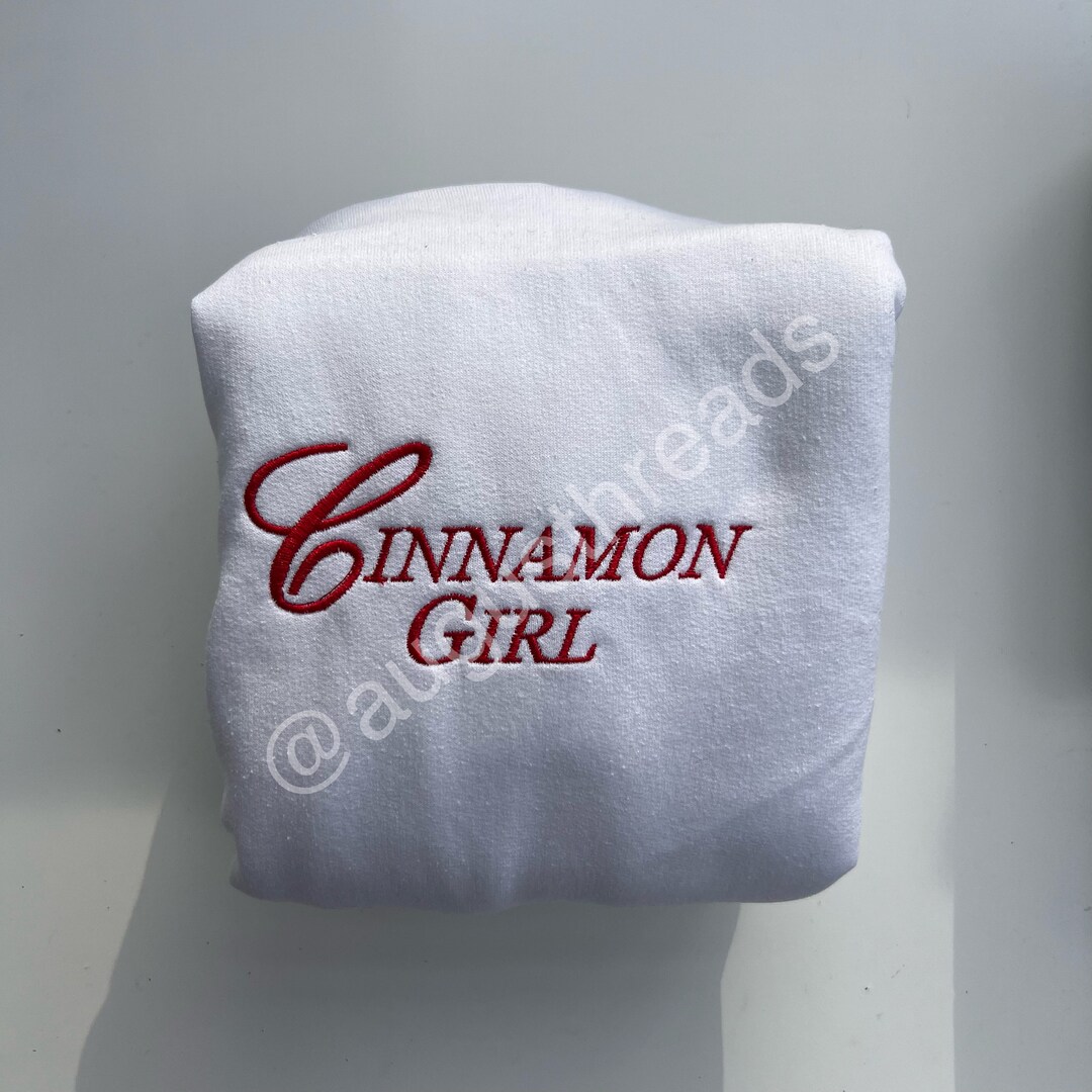 Lana Del Rey Cinnamon Girl Inspired Embroidered Sweatshirt Etsy UK