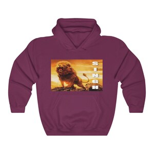 Lion - Singh Graphic Unisex Heavy Blend Hooded Sweatshirt