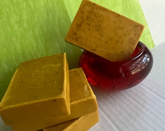 Turmeric, Kojic + Lemon Face & Body Brightening Soap