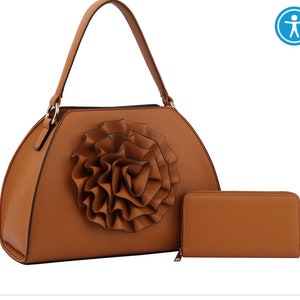 3D Flower 2-in-1 Satchel