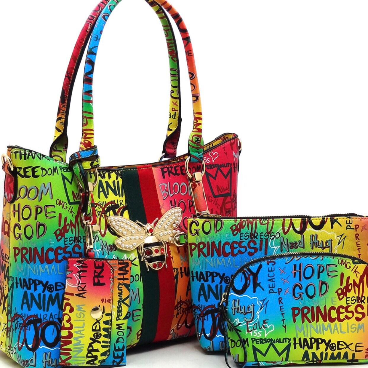 Graffiti purses sale clearance