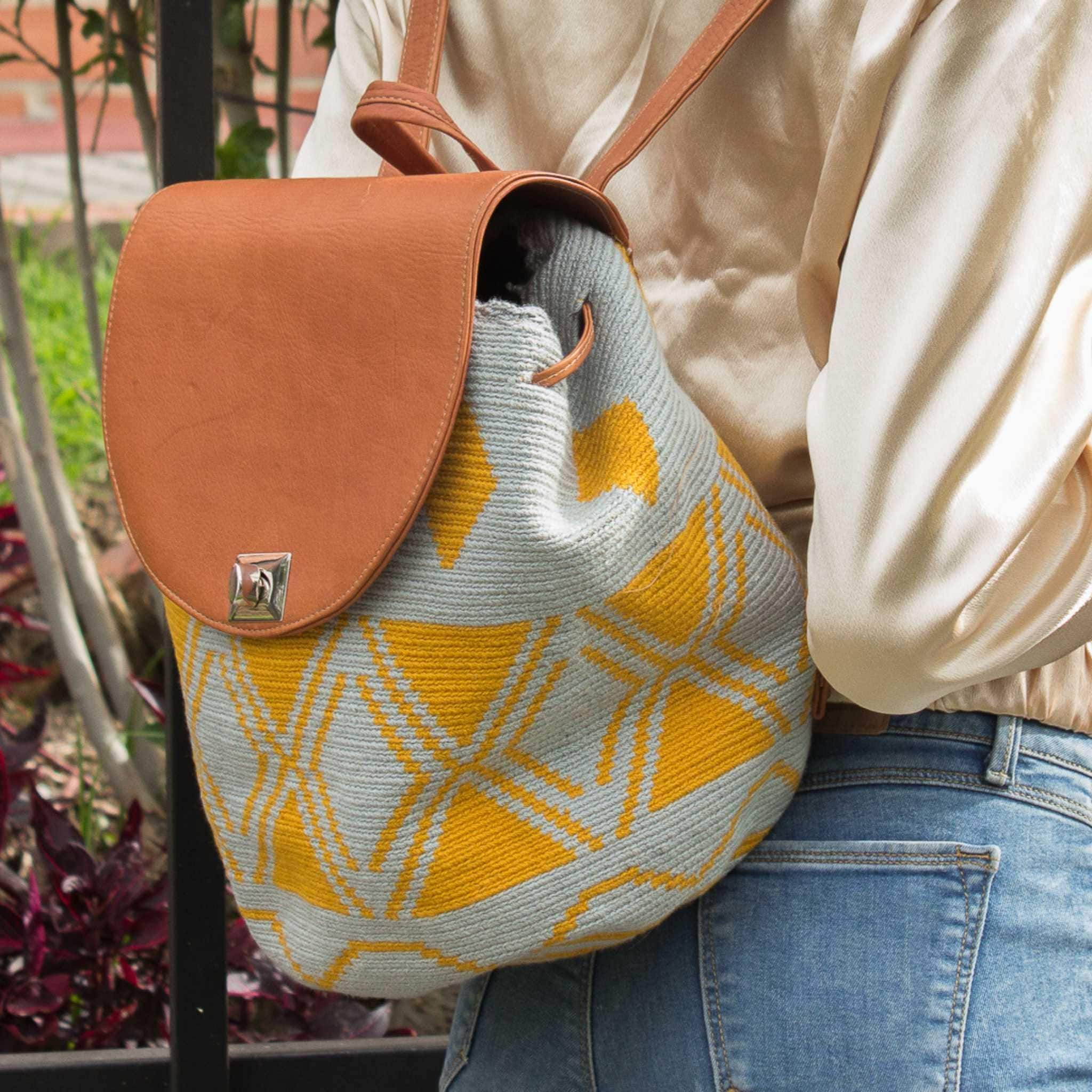 Leather Backpack Women Stylish Backpack 