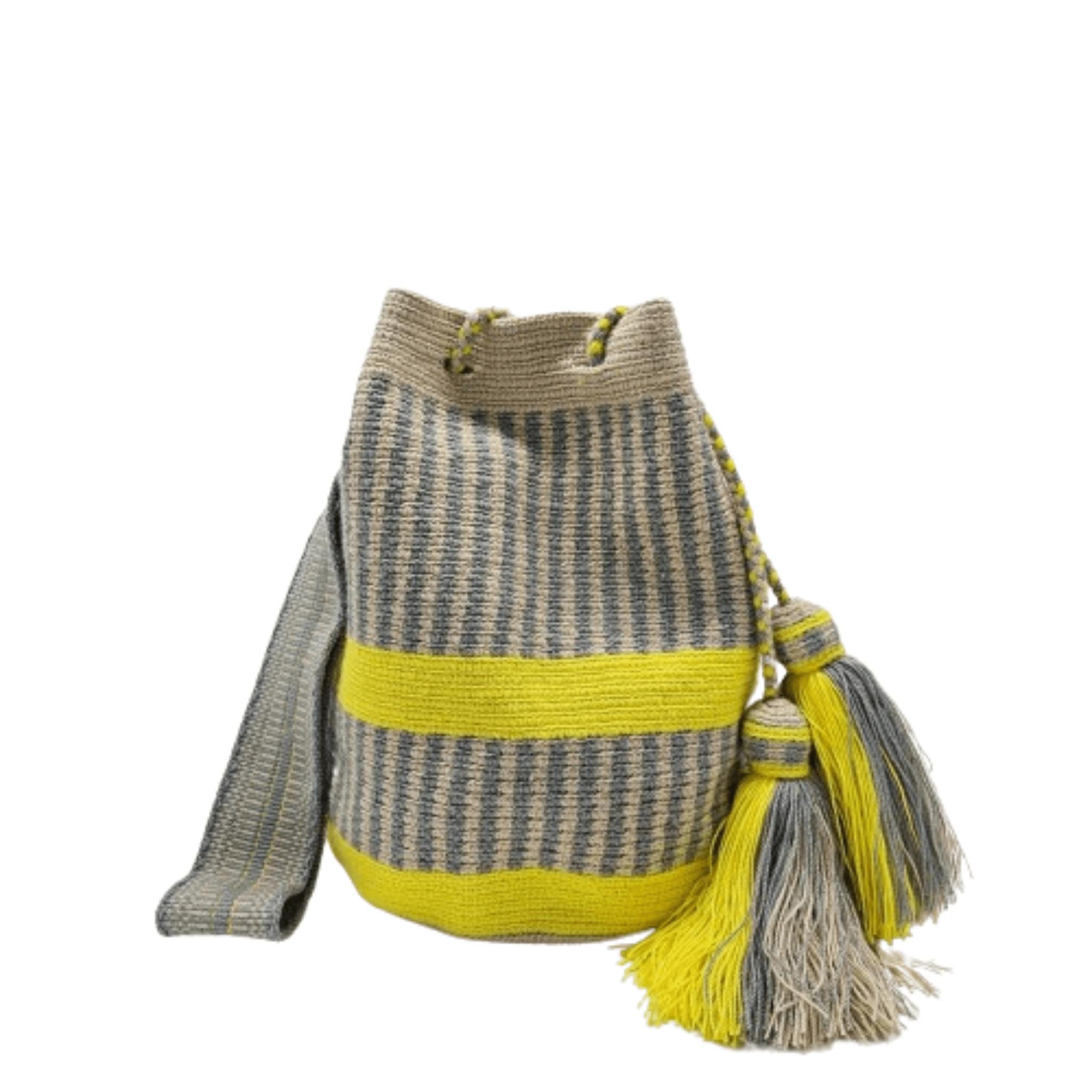 Handmade Wayuu Bag | Authentic Colombian Mochila | Colorful Crochet Crossbody | Unique Artisan Tote | Ethical Festival Bag | Handmade Bag
