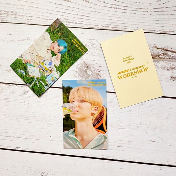 ATEEZ 2021 Season's Greeting Cards - Etsy Canada