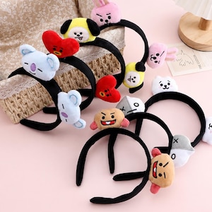 Braccialetto di peluche fatto in casa ispirato a BT21