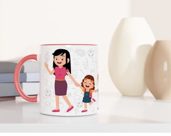 Personalised mug for teacher | Mug for teacher | Teacher gift | Custom mug for teacher | Back to school gift | Best selling mugs