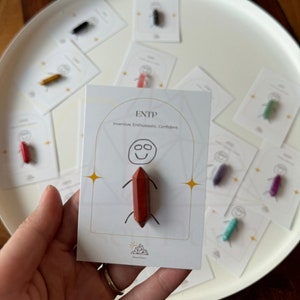 ENTP Personalized Crystals for The Debater, MBTI 16 Personalities, Gemstones for Creativity and Innovation, Desert Dawn Healing Crystals