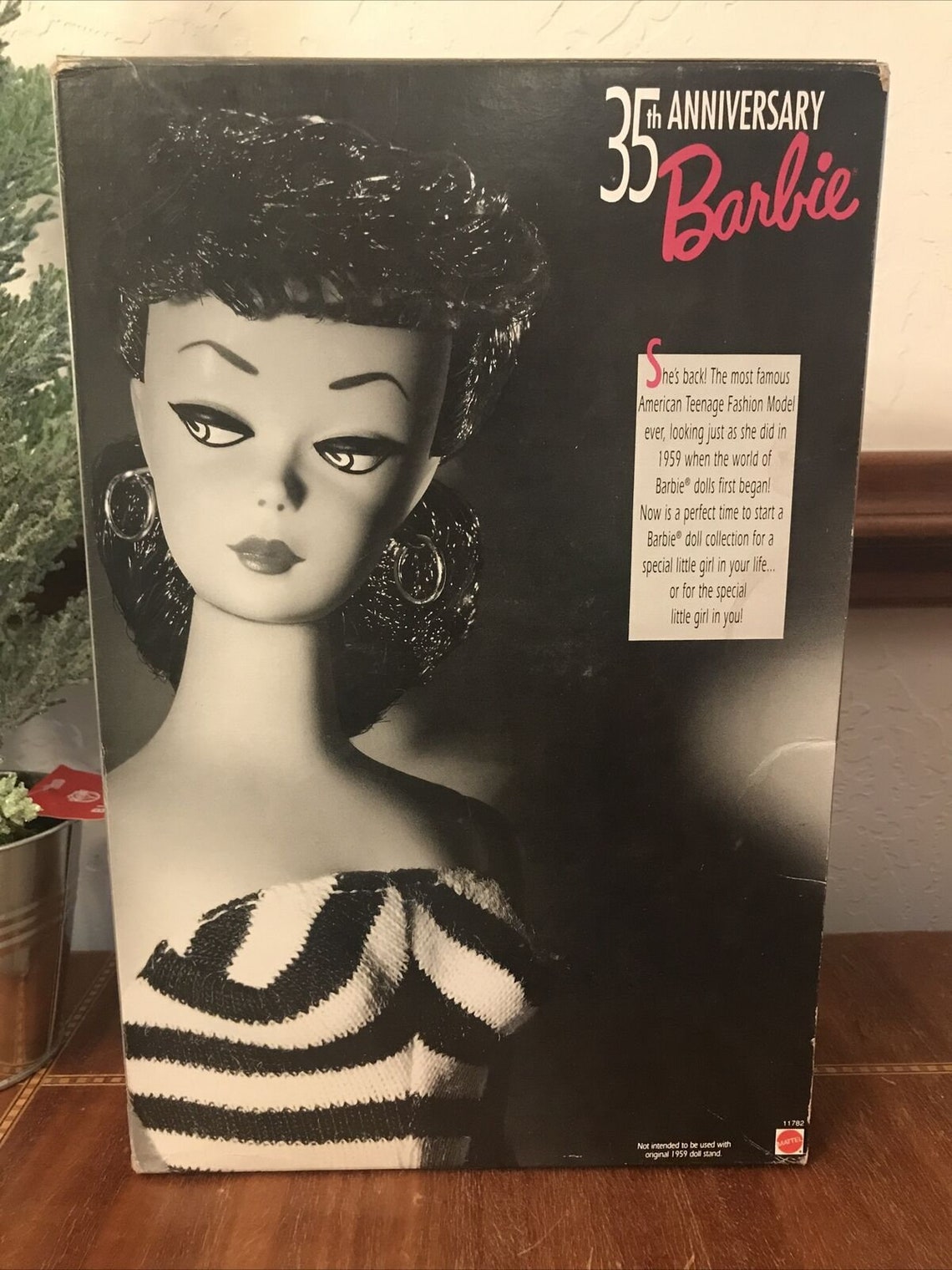 35th Anniversary 1959 Barbie Doll and Package Reproduction | Etsy