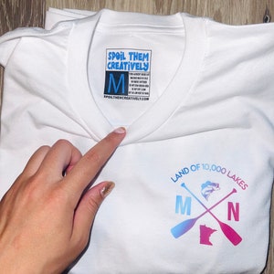 Tagless Neck Labels | 100 T-shirt Tags FULL COLOR | Custom Logo Labels | Iron On Tags | Logo Tags | Shirt Tags | Iron On Tags