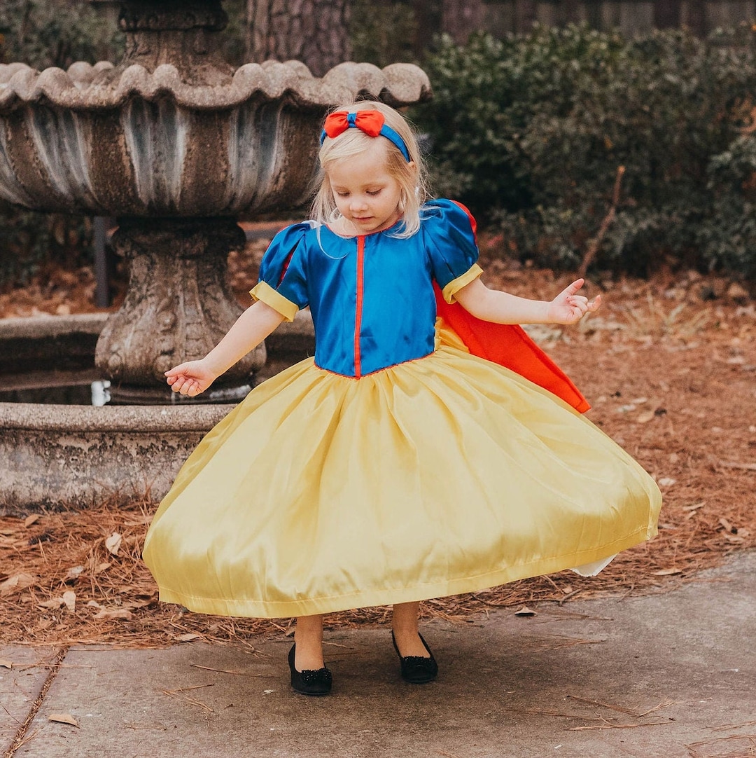 Handmade Snow White Princess Dress - Toddler Costume Handmade Snow White Princess Dress - Toddler Costume