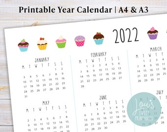 Buy Cupcake Calendar Online In India Etsy India