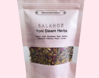 Balans Yoni Steam Herbal Bath Blend - Cadeau voor New Mom, TTC