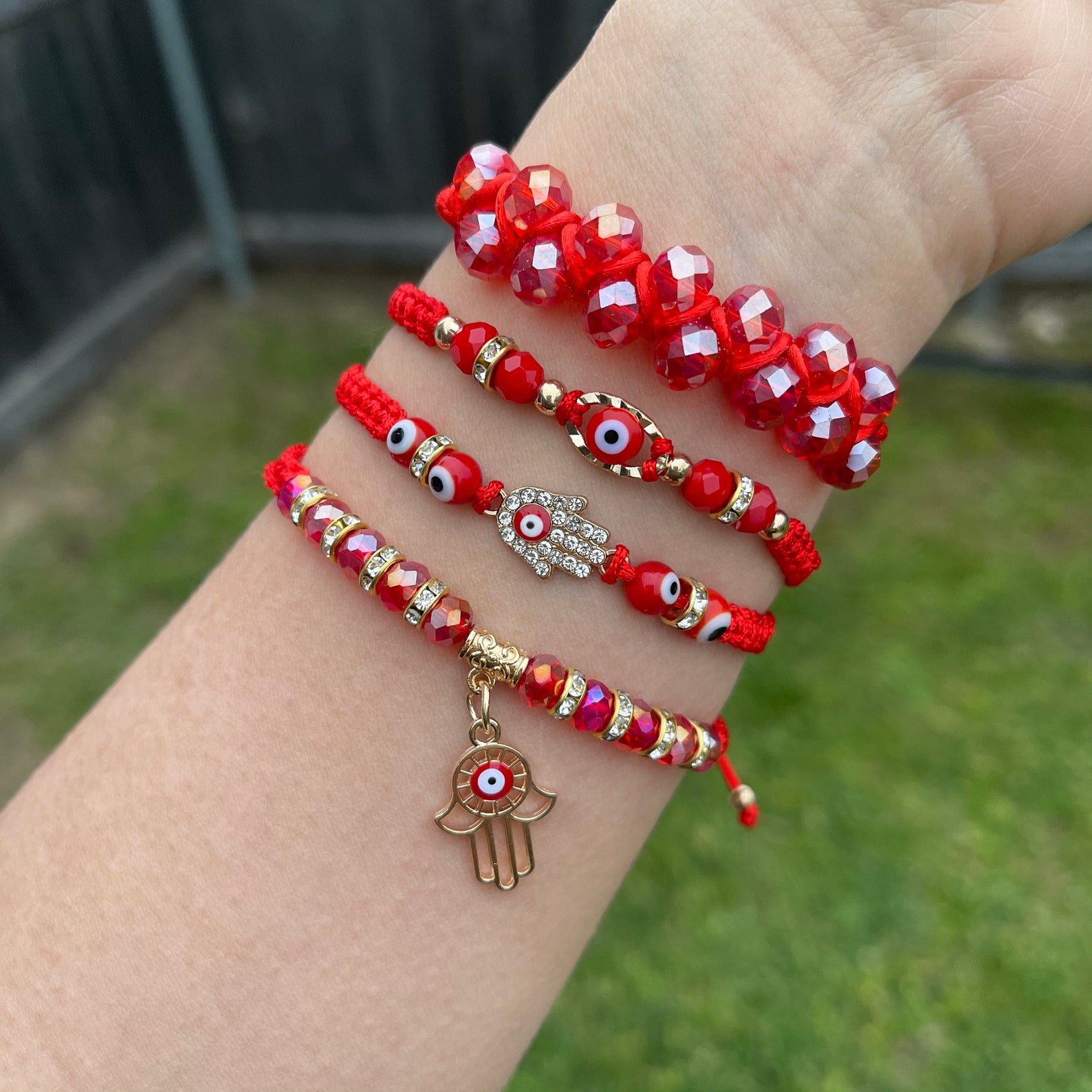 Sintético 98+ Foto Como Hacer Una Pulsera Roja Para El Mal De Ojo ...