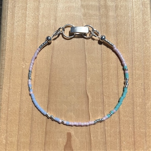 Miami Vice Seed Bead Bracelet