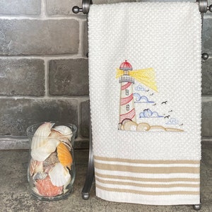 Lighthouse kitchen towels on sale