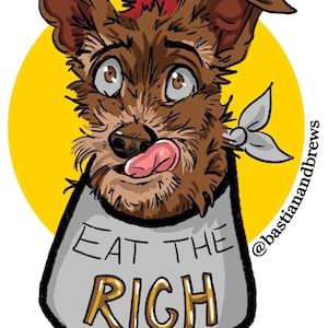 Eat the Rich Sticker