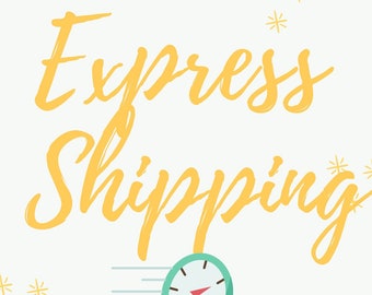 Express Shipping and Rush Order combined