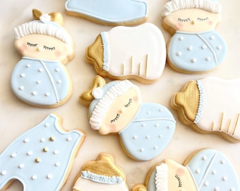 Baby Shower Cookies, Baby Clothes Cookies, Gender Reveal, Baby Dress Cookies, Cookies, Baby cookies, party favor cookies, baby shower gift