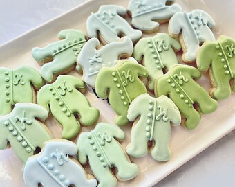 Baby Shower Cookies, Baby Clothes Cookies, Gender Reveal, Baby Dress Cookies, Cookies, Baby cookies, party favor cookies, baby shower gift
