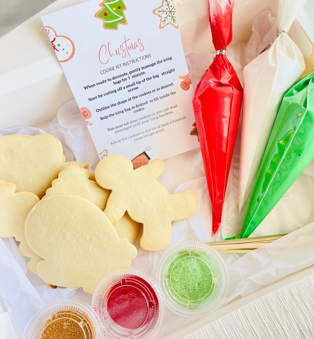 Bulk Order, DIY Christmas Cookie Kit, Fast Shipping, Vanilla Sugar