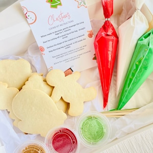 Bulk order, DIY Christmas Cookie Kit, fast shipping, vanilla sugar cookies, Decorate Your Own Cookie Kit, Corporate order