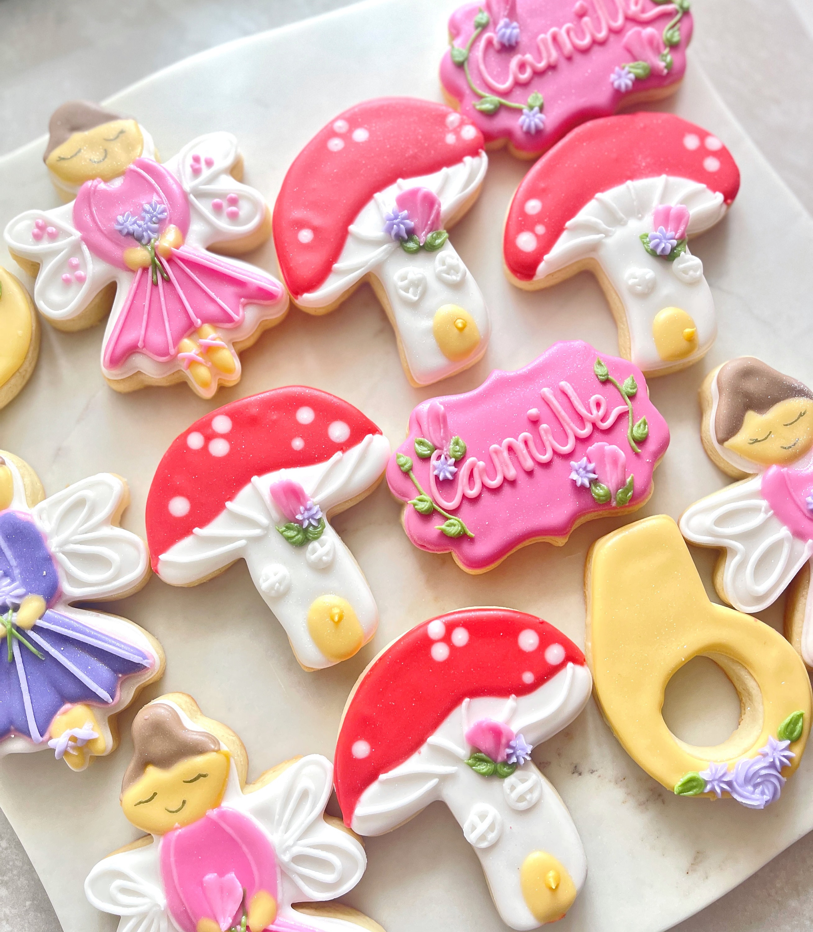 Fairy Sugar Cookies Enchanted Colorful and Decorated Sweet Etsy
