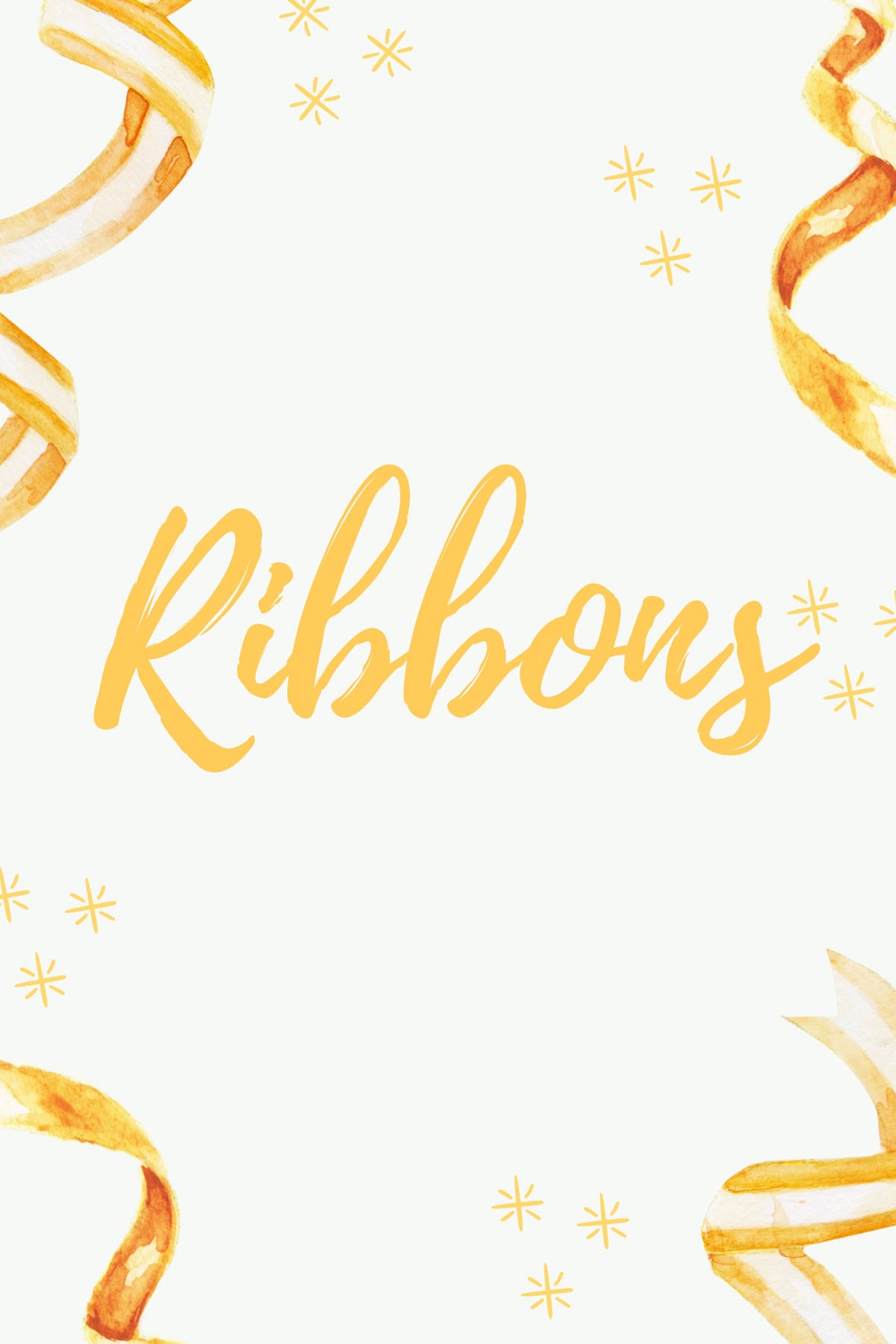 Ribbons for Your Event - Etsy