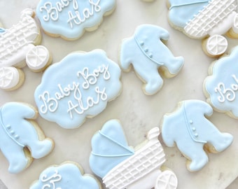 Baby Shower Cookies, Baby Clothes Cookies, Gender Reveal, Baby Dress Cookies, Cookies, Baby cookies, party favor cookies, baby shower gift